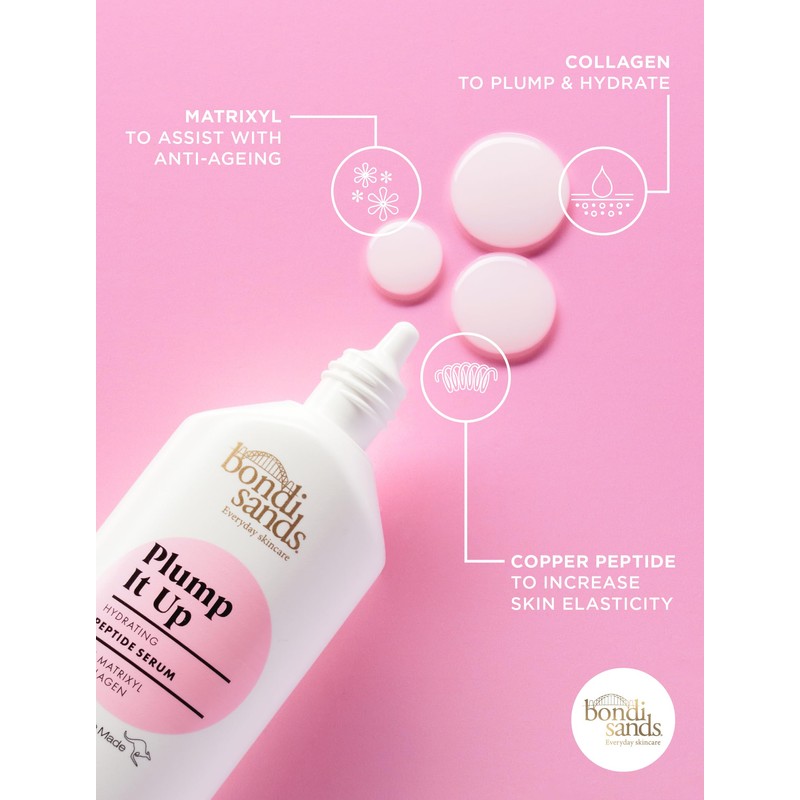 Bondi Sands Plump It Up Peptide Serum | Enriched with
