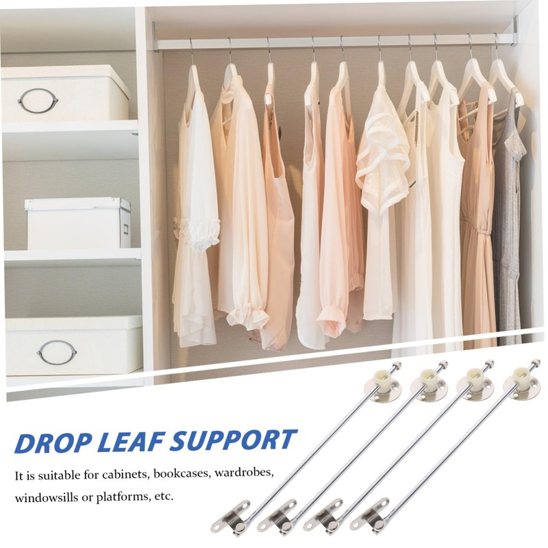 WOONEKY Set of Soft Close Hinges for Kitchen Cabinet Lid