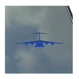 C-17 Globemaster III Pilot Side Vinyl Sticker Decal Air Force Transport Airdrop Crew Veteran