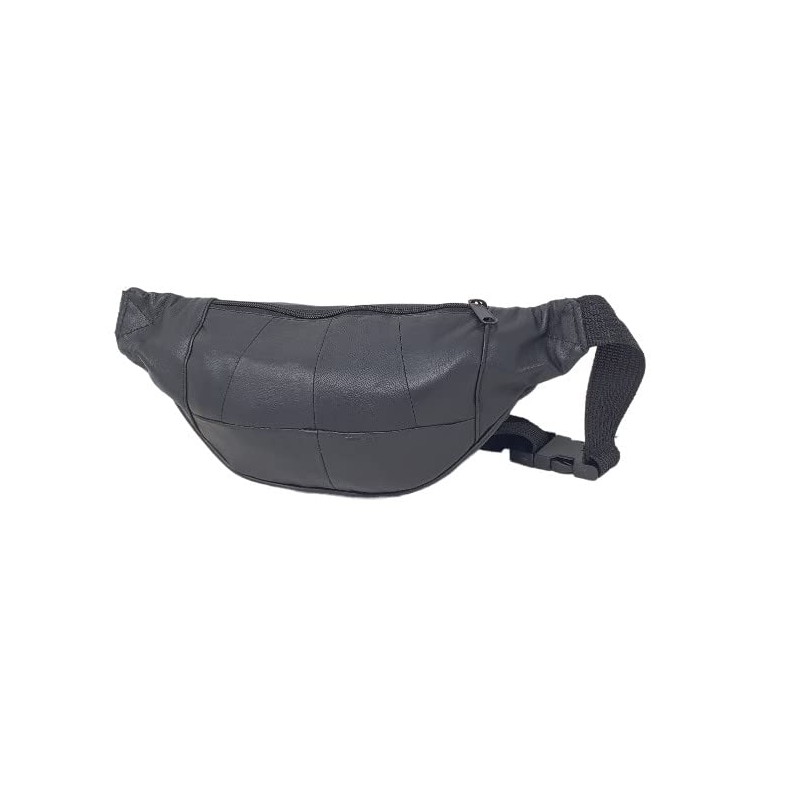 RAS Leather Travel Money Pouch Waist Bum Bag Adjustable Belt