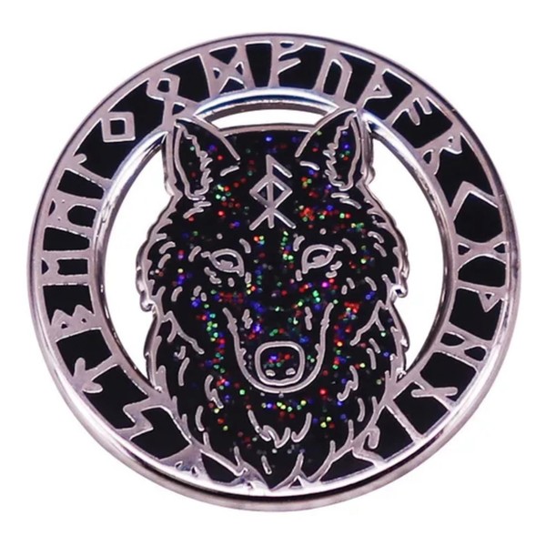 Fenrir Wolf Celtic Norse Viking Rune Runic Symbols God Odin