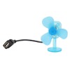 Helmet Dragonfly Fan with Light Suction Cup Propeller Fan Small