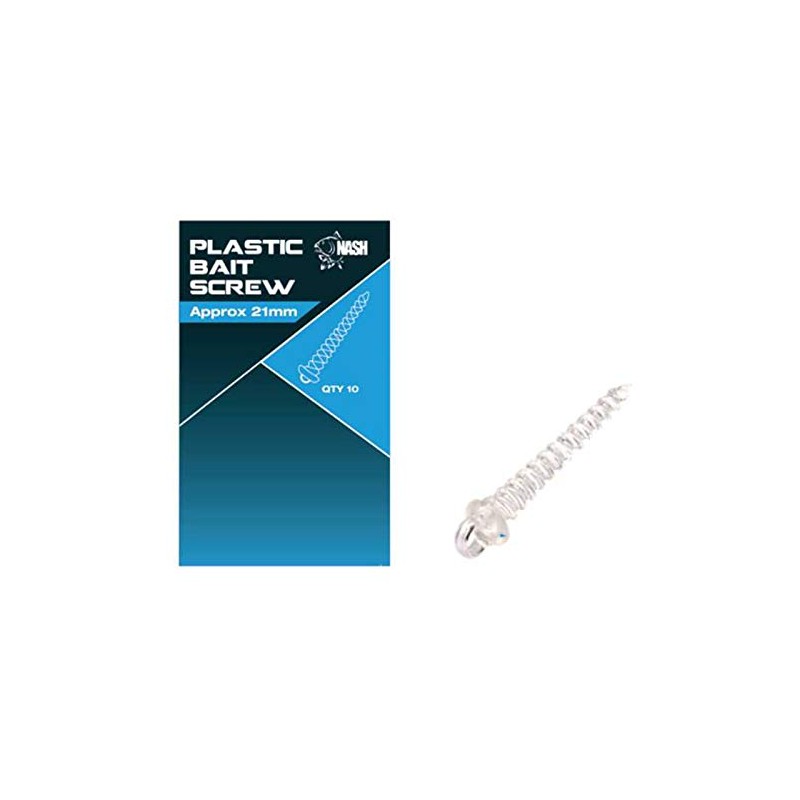 Nash Plastic Bait Screws: Plastic Bait Screw 21mm