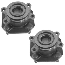 TRQ Front Wheel Bearing Hub Assembly Driver & Passenger Side Pair for Sentra 2.0