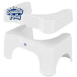 Squatty Potty Adjustable 2.0 Bathroom Toilet Stool 7 inch & 9 inch. - White