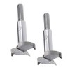 MACHSWON 2PCS Forstner Drill Bits Tungsten Carbide Wood Hole Saw