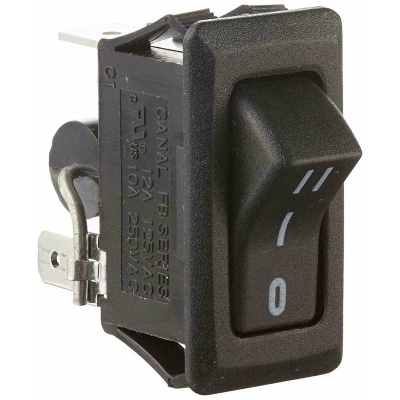 Oreck 2-Speed On/Off Rocker Switch fits Oreck Upright Vacuum Type