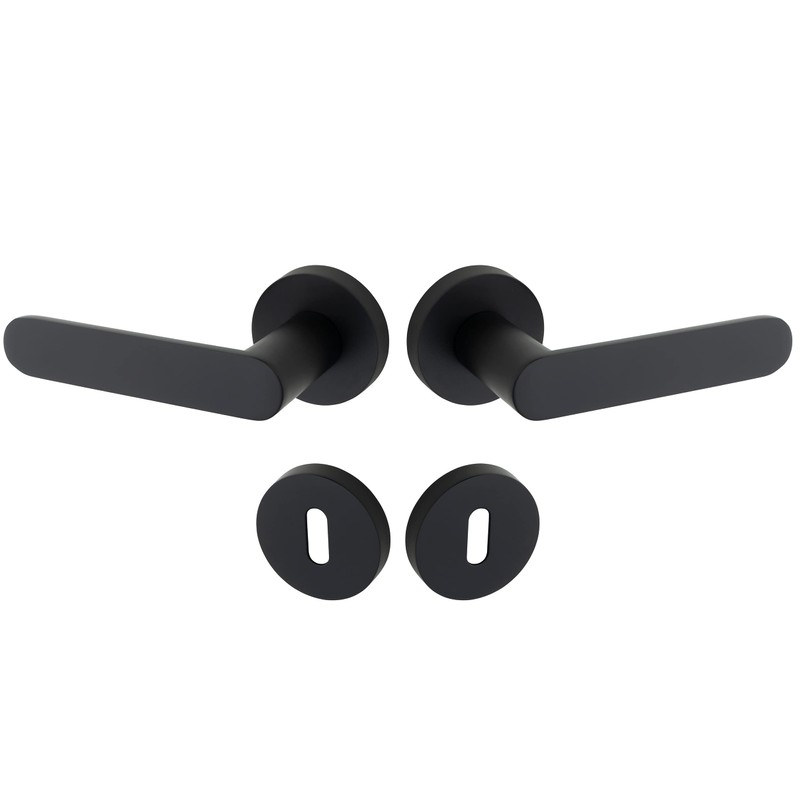 Beschläge Hamburg Door Handles Saturn 07Z SM Door Fitting Matt,