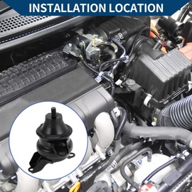 Hihaha No.50820S10004 Engine Motor Mount for Honda CR-V L4 2.0L 1997-2001 / Front Left Engine Mounting/Vibration Isolation / 1 Pcs