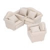 1:12 Scale Dollhouse Sofa Hand Crafted High Simulation Miniature Sofa