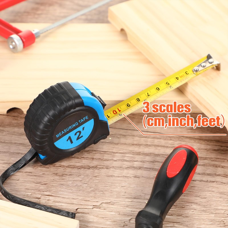 Copkim 50 Pieces Tape Measure Retractable and Easy Read with