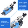 Set of 4 Adjustable Limit Switches: Lever Limit Switch 1NC