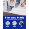 OSTEK 3Pcs Super Thin 4.5" Turbo Porcelain Tile Blade,Diamond Tile