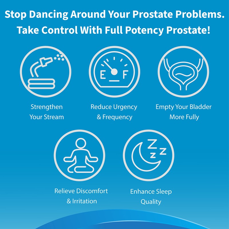 Nugenix Full Potency Prostate Supplement for Men - Clinical-Strength Ingredients,