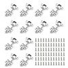 12 PCS Soft Close Cabinet Hinges, Kitchen Cupboard Hinges, Cold