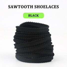 UamGlsob Running Shoe Laces for AlphaFly 3 Sneakers, Athletic Shoelaces Replacement Shoe Strings for Vaporfly 3 Trainers Men Women (Black, 47"/120cm)