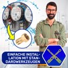Pack of 2 Water Meter Connection Fittings Thread Diameter 3/4