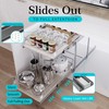 2 Tier Pull Out Cabinet Organizer 11" W X 22"