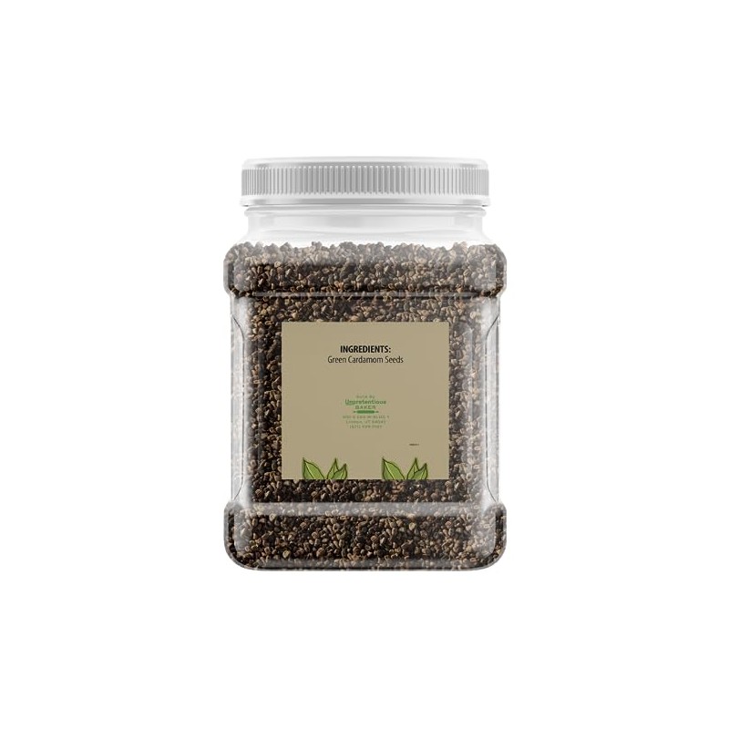 Unpretentious Decorticated Green Cardamom, 4 Cups, Intensely Aromatic, Indian Cuisine