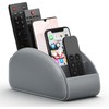 SVNXI Remote Control Holder with 5 Compartments,Pu Leather Office Organization