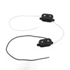 4 String Pickup Set Vintage 2 Outputs 6.9k Magnetic Single