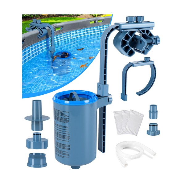 KlrSwp Above Ground Pool Skimmer Comes with 3 Skimmer Socks