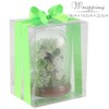 Teat Sight Preserved Flower Flower Gift Flower Present Glass Dome
