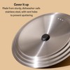 Meyer Accent Universal Pan Lid Large 24cm/26cm/28cm - Stainless Steel