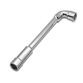 TopHomer 17mm Metric Angle Head Socket L-Shaped Double Sided Hex Wrench for General Repairs