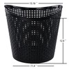 Readsky 40L Tall Flex Laundry Basket, Large Plastic Storage Basket