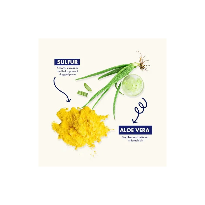 Jabón En Barra Dermisa Con Azufre Y Aloe Vera, Ayuda