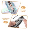 FOMIYES 3pcs Duckbill Pencil Sharpener Aid Tools for Eyebrow and