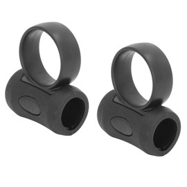 2 Pcs Drumstick Control Clip Auxiliary Drum Stick Grip ABS Silicone Finger Controller for Practice Medium 5A 5B