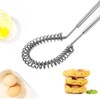 WEERSTONE 2 x 20cm Stainless Steel Spiral Whisks - Silver