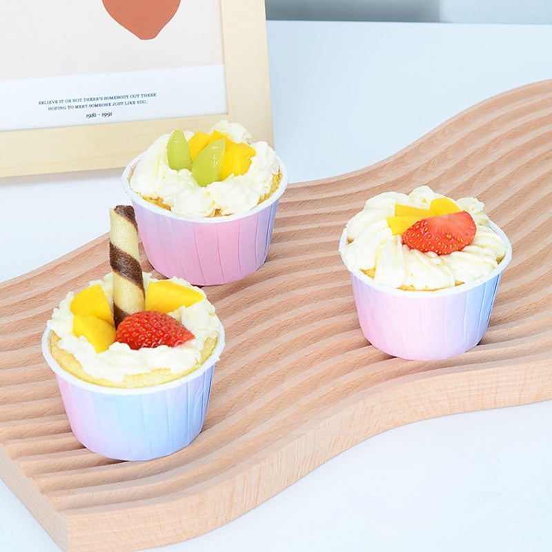 Spesh Pack of 50 Paper Muffin Cases Mini Cupcake Moulds