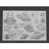 ANCLLO 8 Pieces Plastic Shrink Wrap for Creative Shrink Wrap