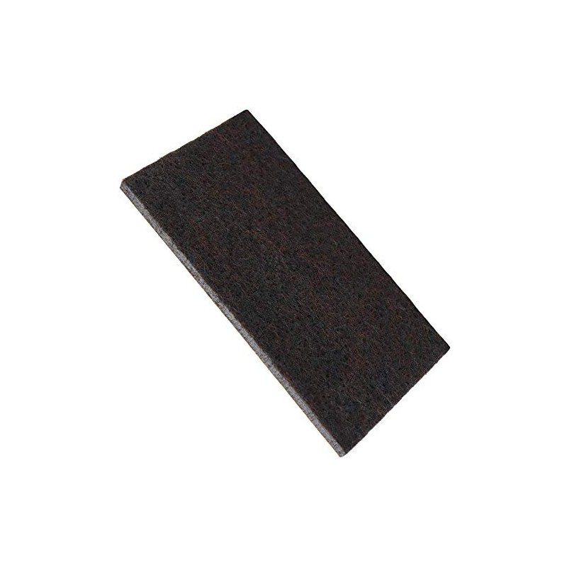 Premium Felt Gliders Square, 50 x 100 mm, Brown –