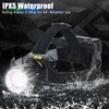 Aikertec Rechargeable Headlamp,Bright LED Head Lamp 7 Modes, Waterproof, 45°