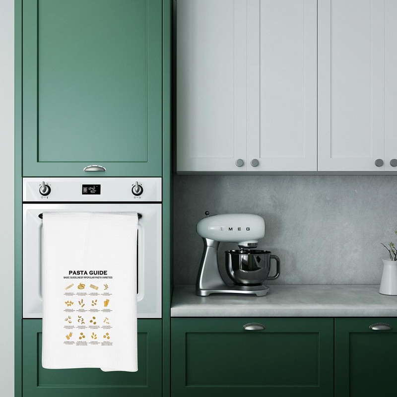 Italian Pasta Guide Gift Pasta Guide Kitchen Towel Pasta Maker