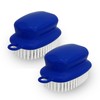 2-Pack Vegetable Brush | Non-Slip Grip Veggie Scrubber for Cleaning
