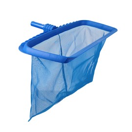 Pool Stomach Heavy-Duty Pool Skimmer Net with Deep Mesh Bag - Durable Leaf & Debris Cleaner for Swimming Pools (Blue, Model 1202)