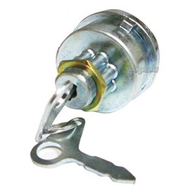 Ignition Key Switch w/Cold Start - fits Most '65-up Ford Tractor & Backhoe Diesel w/Pre-Heat