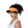 Sportkind Tennis, Padel, Running, Golf Sun Visor, orange