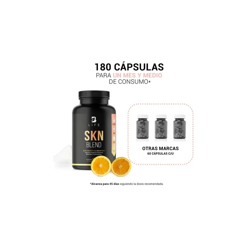 Complejo Para La Piel De 180 Cáps Colag. Tipo I