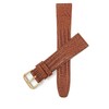 Bandini 18mm Italian Leather Watch Band Strap - Tan -