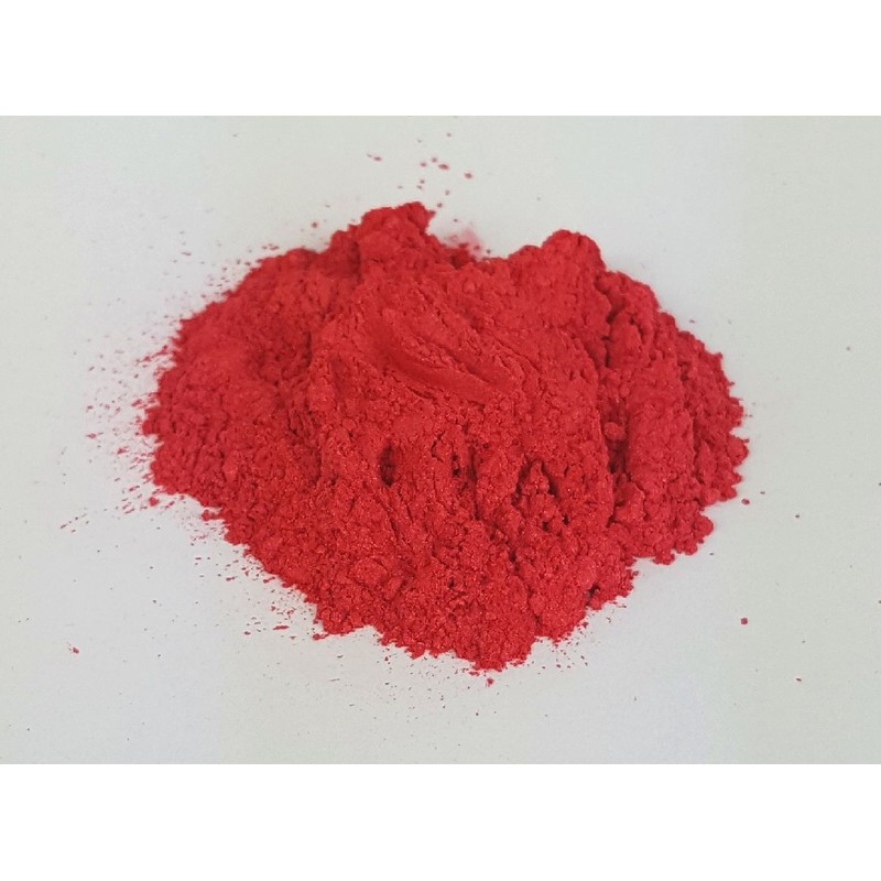 Fiery Red Cosmetic Mica Powder 3g-50g for Soap, Eyeshadow, Bathbombs