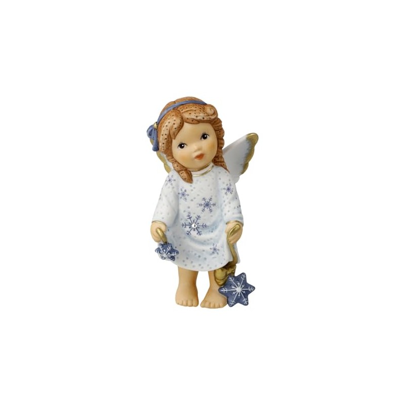 Goebel Winter Magic Angel Figurine Nina & Marco