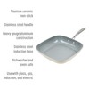 Goodful Ceramic Nonstick 11 Inch Grill Pan, Dishwasher Safe Pots
