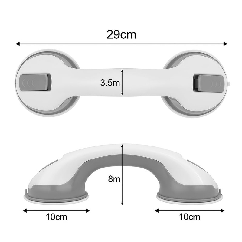 Maniglia Doccia per Anziani 30cm Supporto Fino a 60 kg