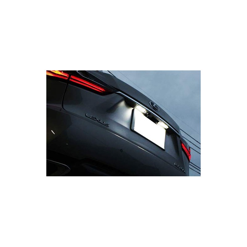 2 x LED License Plate Light White Canbus for Prius